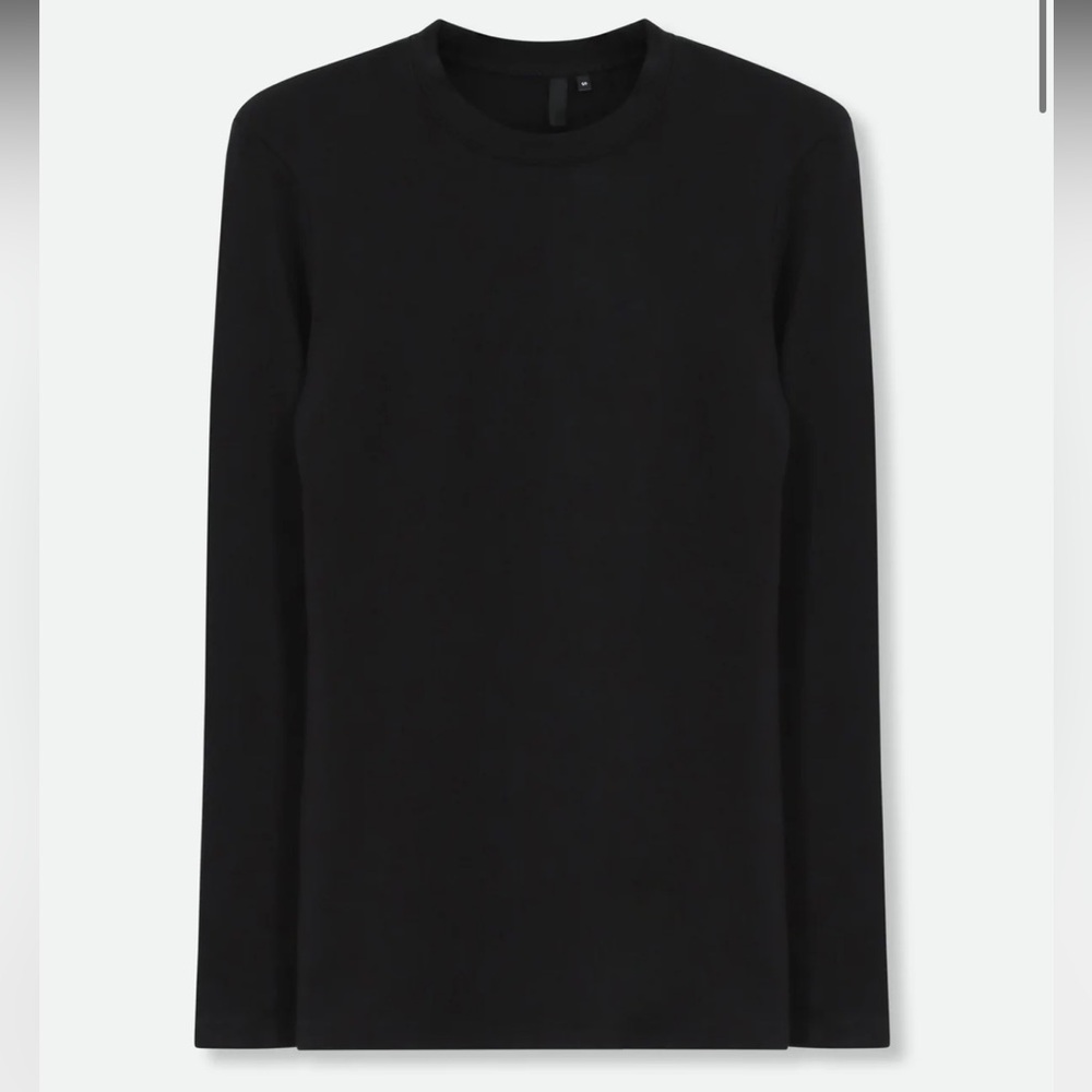 Jarbo LONG LAYERING TEE IN PIMA COTTON STRETCH